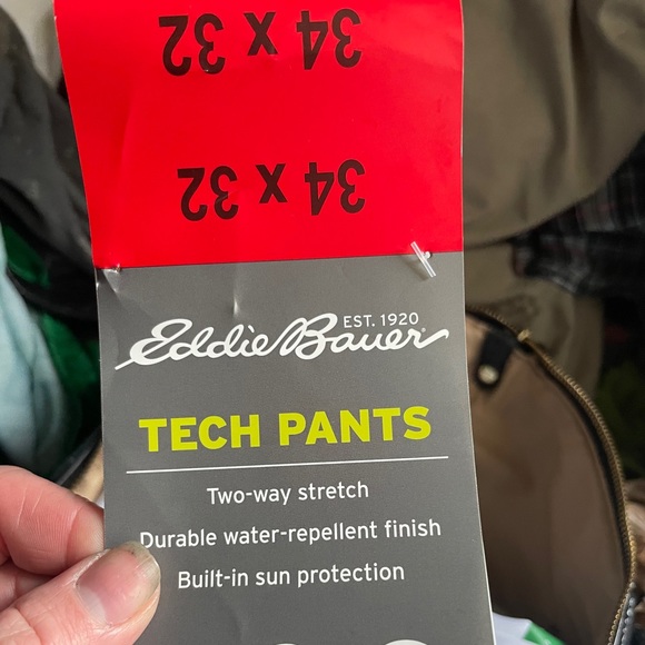 Men’s NWT cargo tech pants 34x32 - Picture 5 of 5